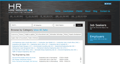 Desktop Screenshot of hireresolve.co.za